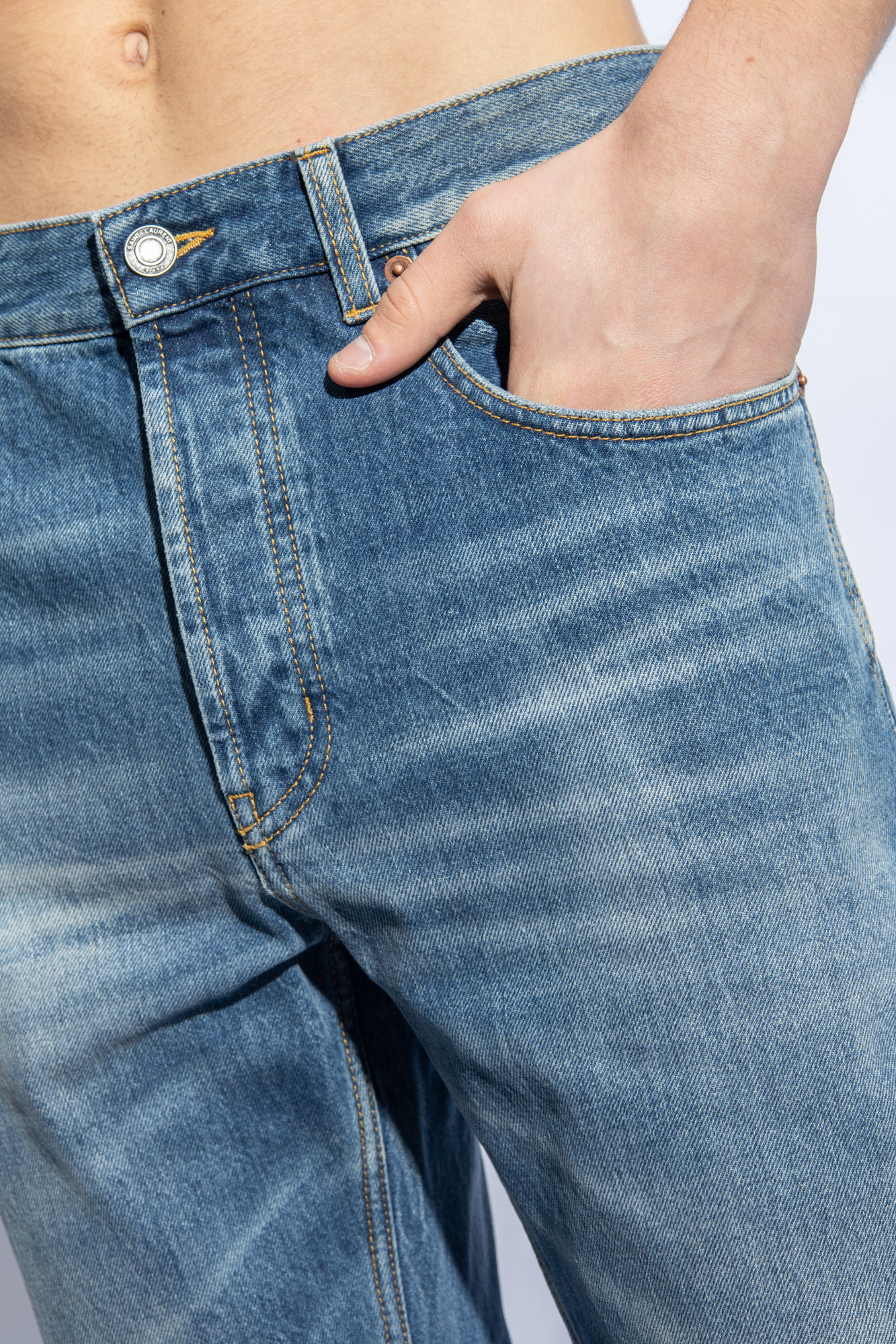 Saint Laurent Jeans with slightly tapered legs | Men's | Vitkac